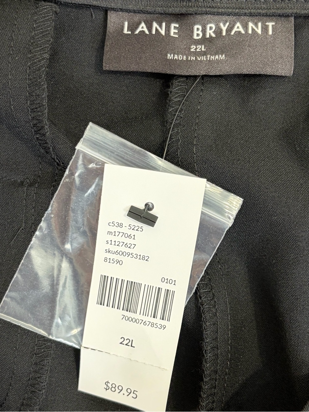 NWT Lane Bryant Perfect Drape High-Rise Wide Leg Pant (22L) - Picture 6 of 11